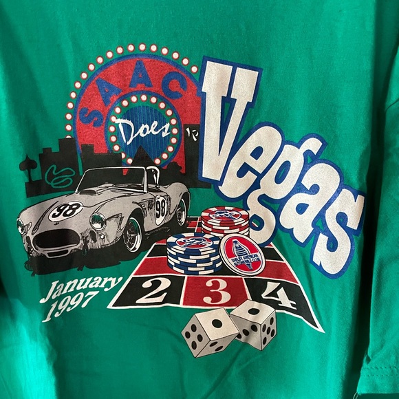 Vintage Other - NWOT 1997 Hanes‎ Shelby American Automobile Club does Vegas